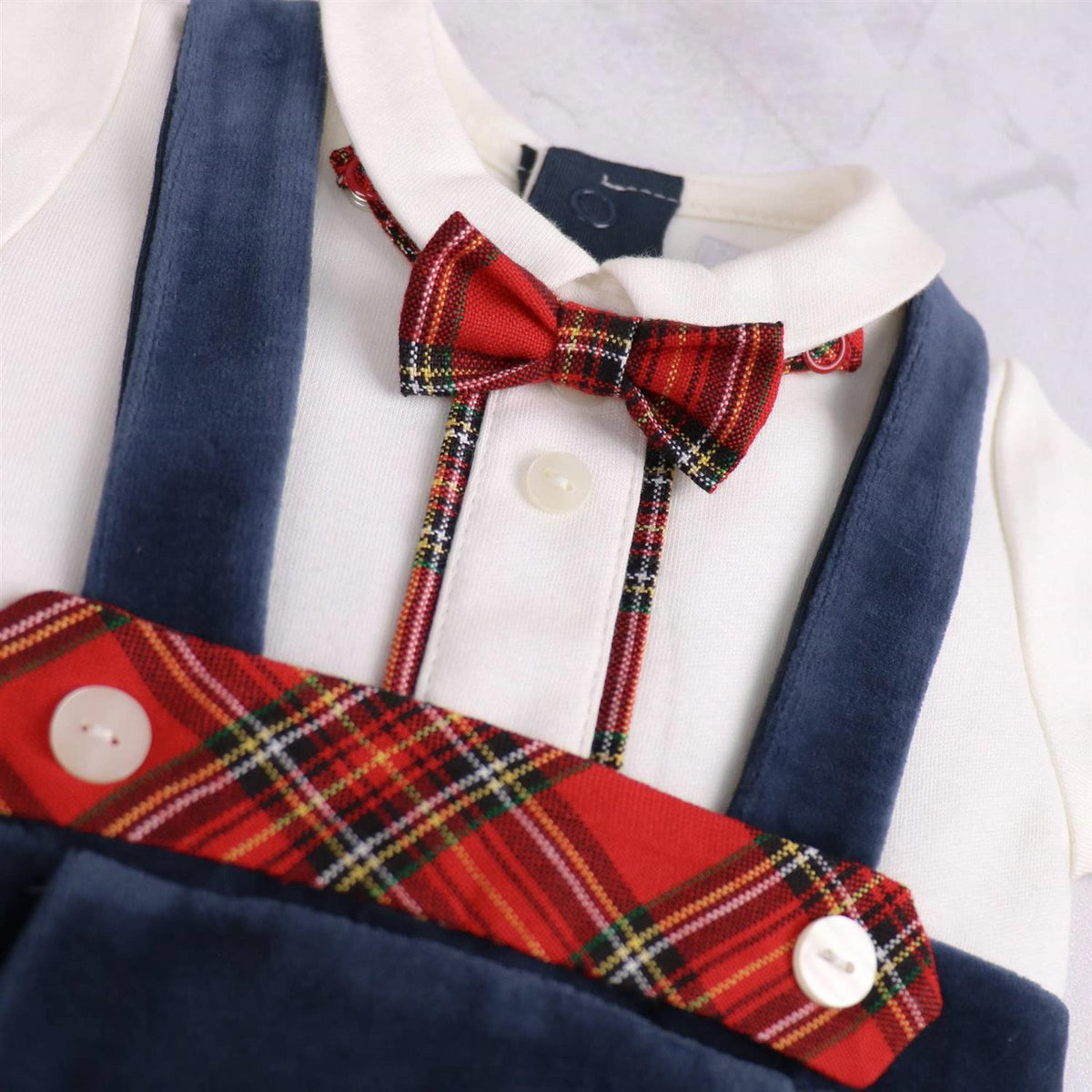 EMILE ET ROSE Kenneth Babydress Marineblå