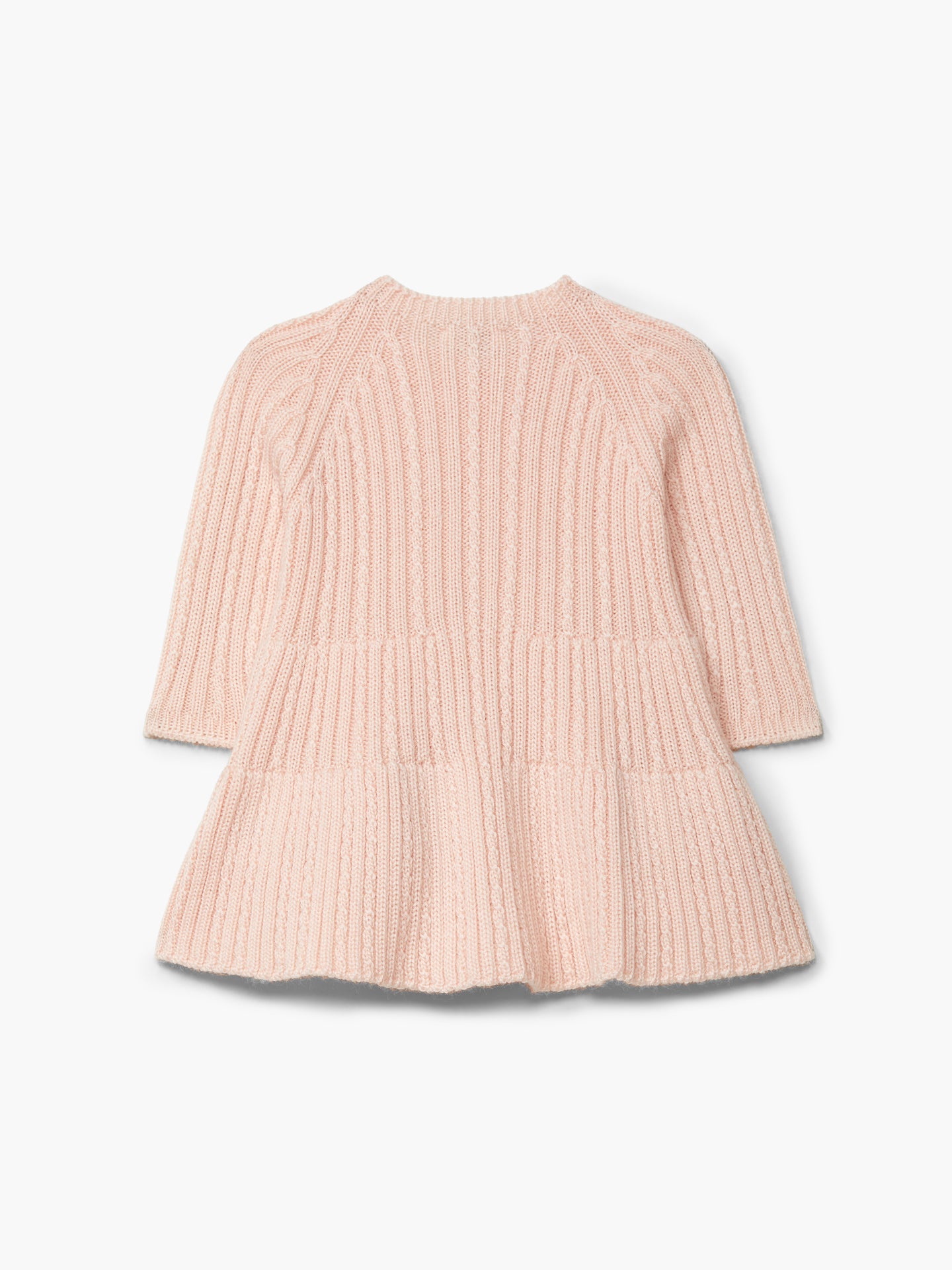 WEDOBLE Strikket kjole Fletter,Ull Lys Rosa