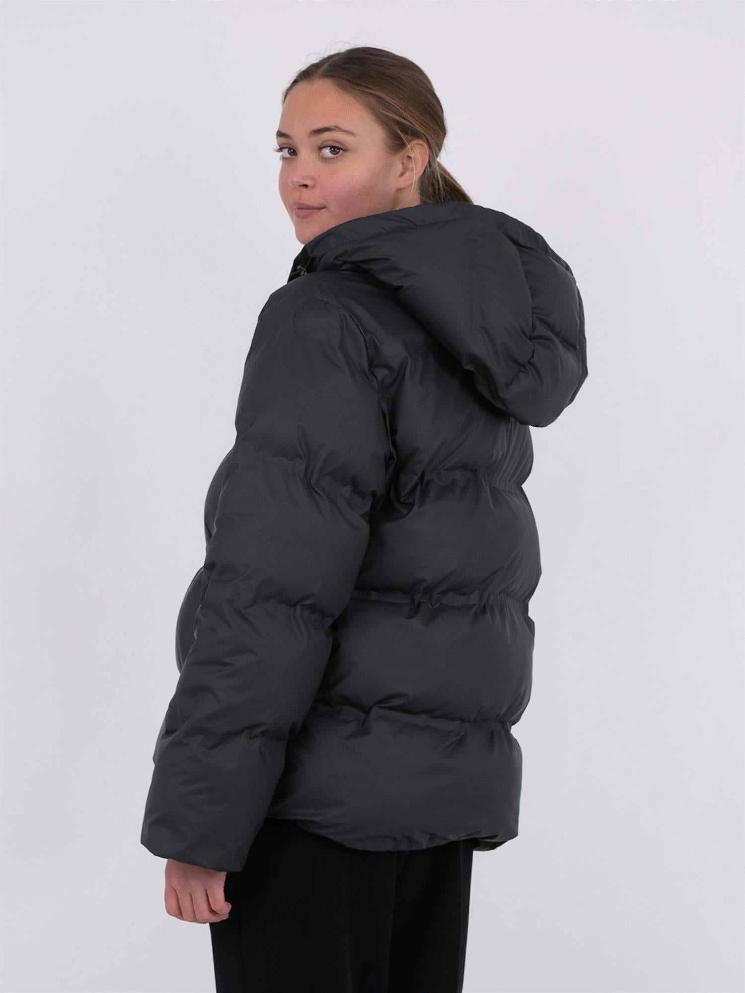 NEO NOIR Fox C Puffer Jacket Sort