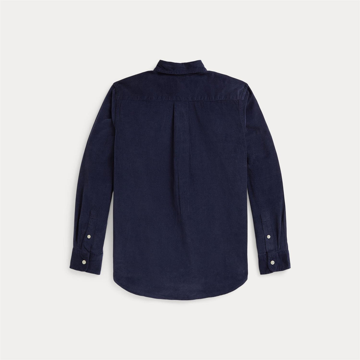 RALPH LAUREN 8-16År Smalstripet Cord Skjorte Mørkeblå