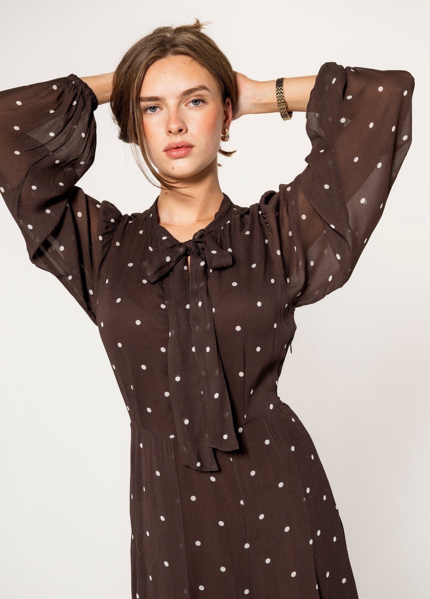 MISSMAYA Daniella Dress French Dot