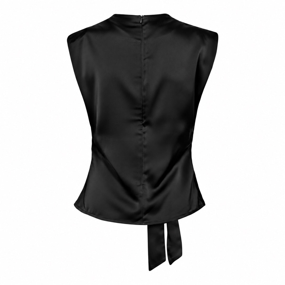 Safira plettopp fra CO´ COUTURE for damer, med elegant design og fine folder i bomullsstoff.