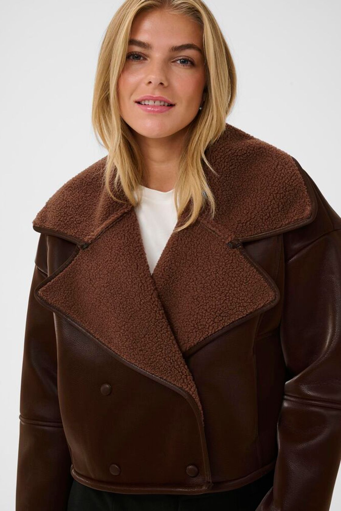 CULTURE Lenny Jacket Coffee Bean