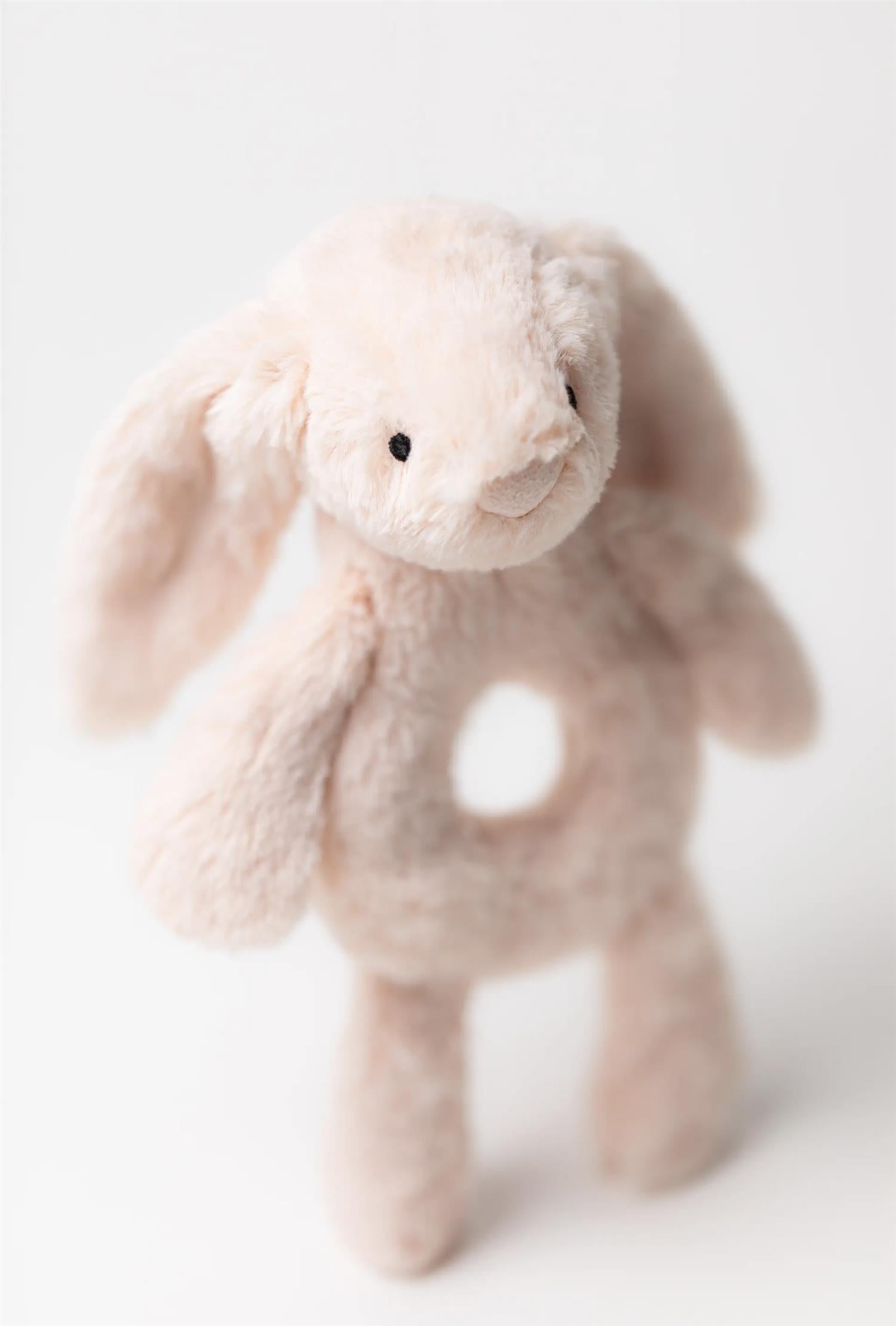 JELLYCAT Kanin Rangle Ring,18cm Blush