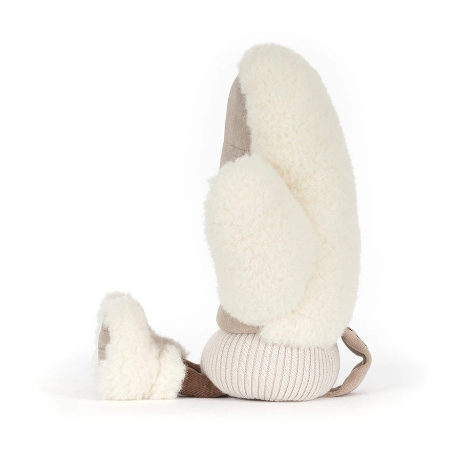 JELLYCAT Amuseables Fitswell Mitten barneleke, myk og fargerik med stoffdetaljer, egnet for små hender og lek.