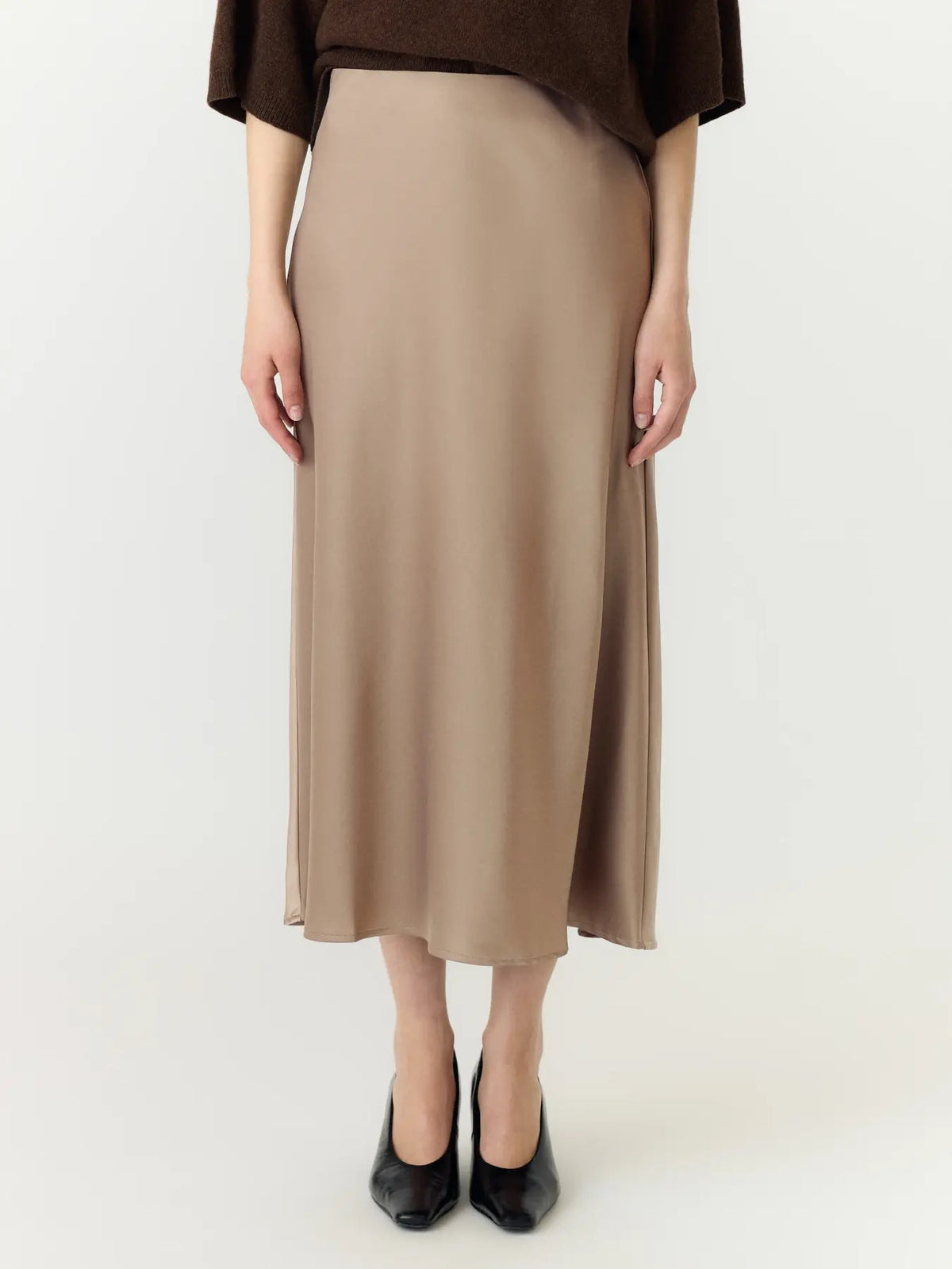 YAS Yaspella Midi Skirt Fungi