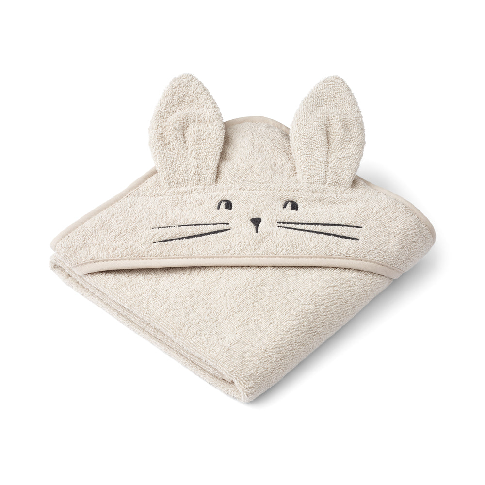 LIEWOOD Albert hooded towel,Rabbit Sand