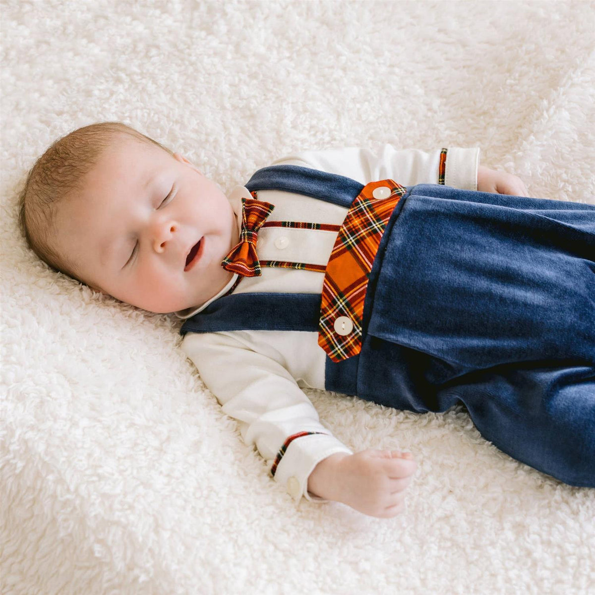 EMILE ET ROSE Kenneth Babydress Marineblå