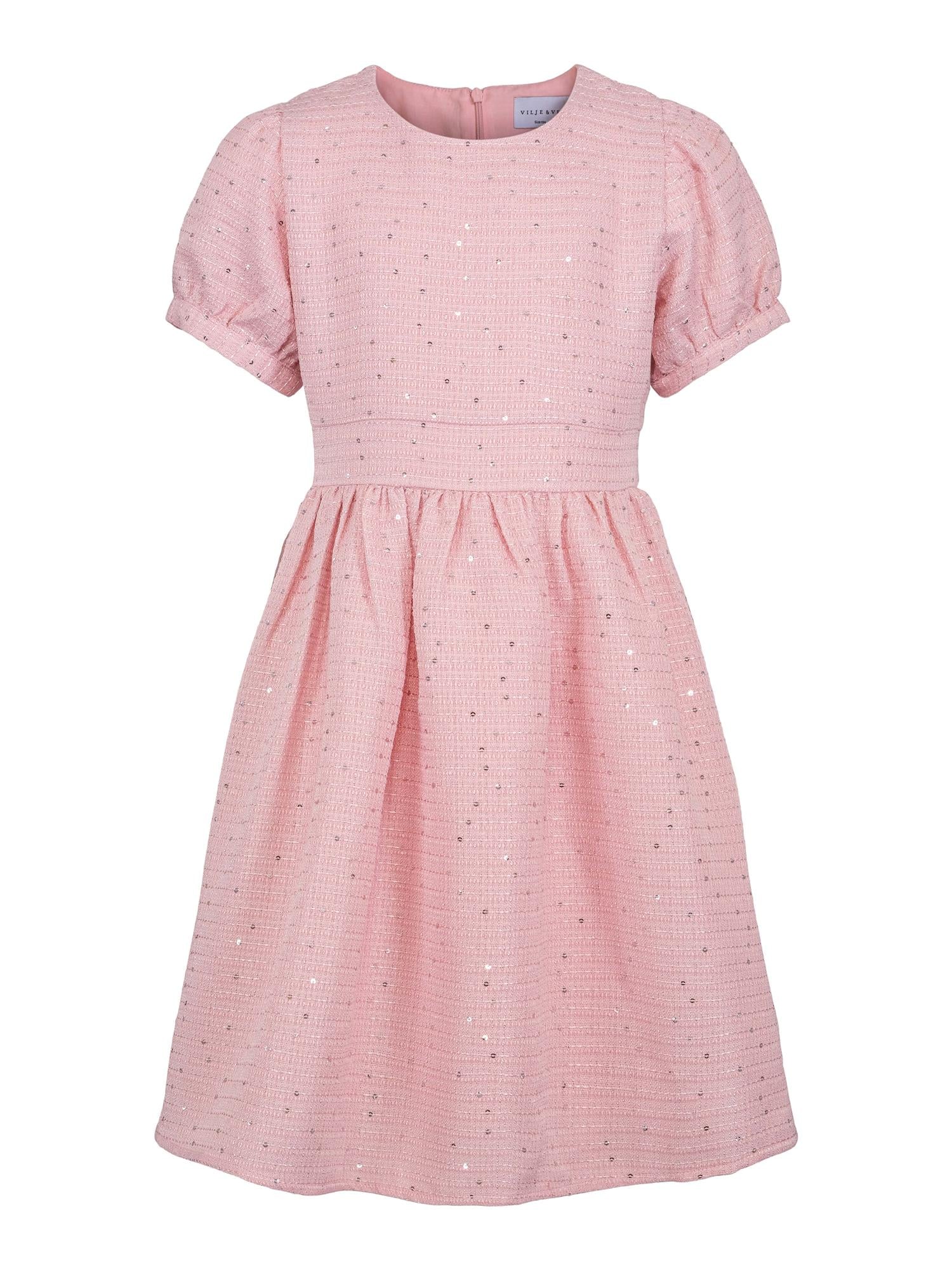 VILJE OG VE Sarina Kjole Blush Rose
