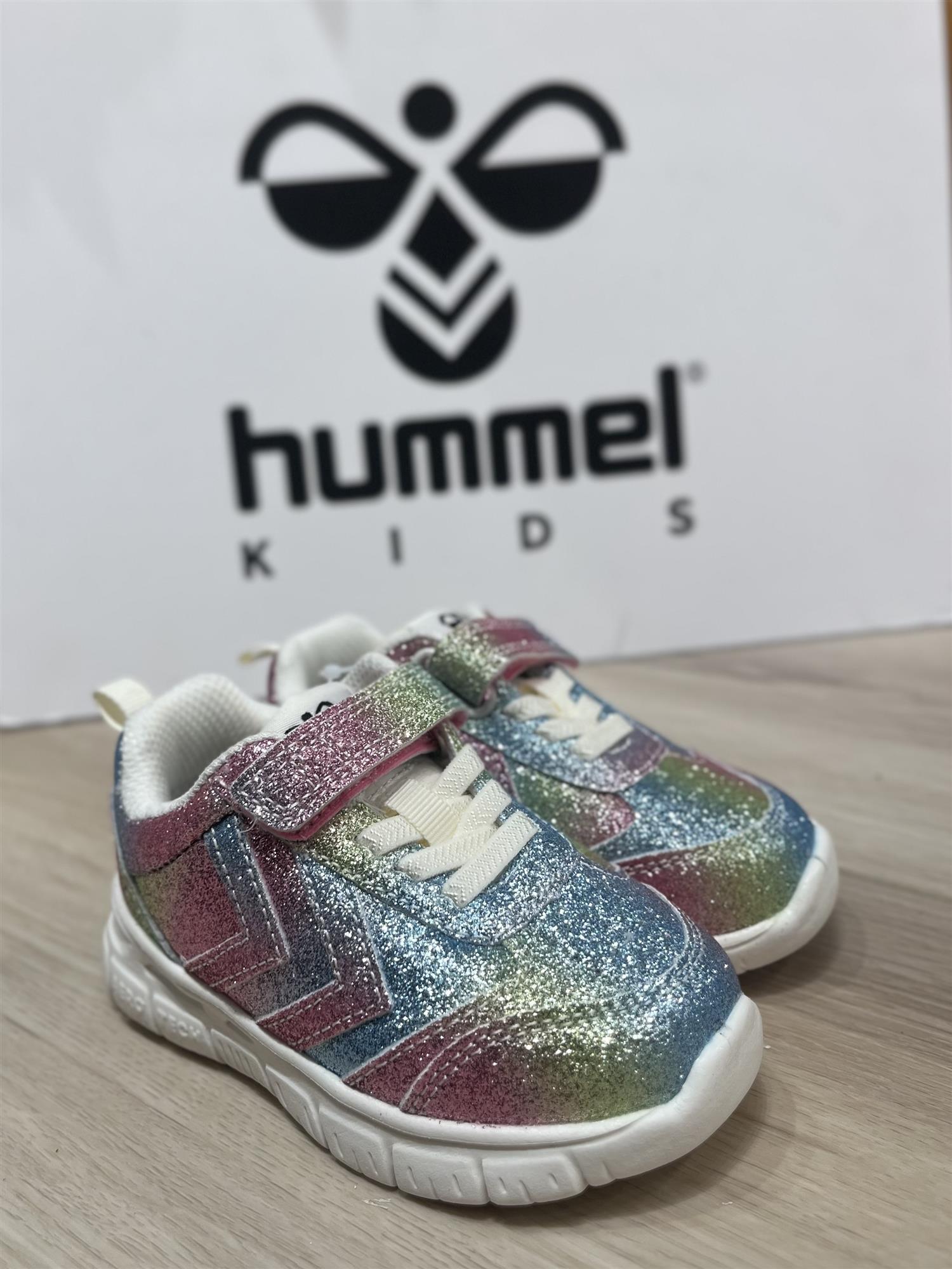 HUMMEL SKO/TØFLER Crosslite glitter sko Multi