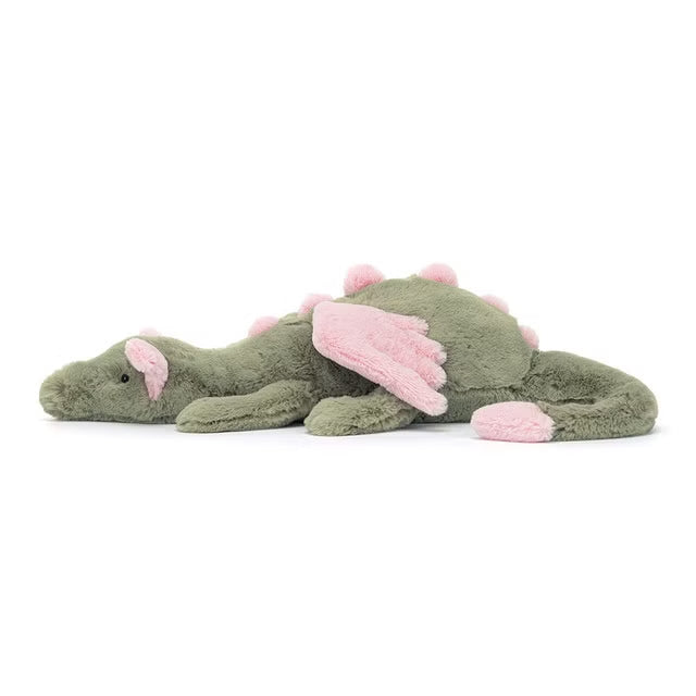 JELLYCAT Malachy Dragon Large Grønn