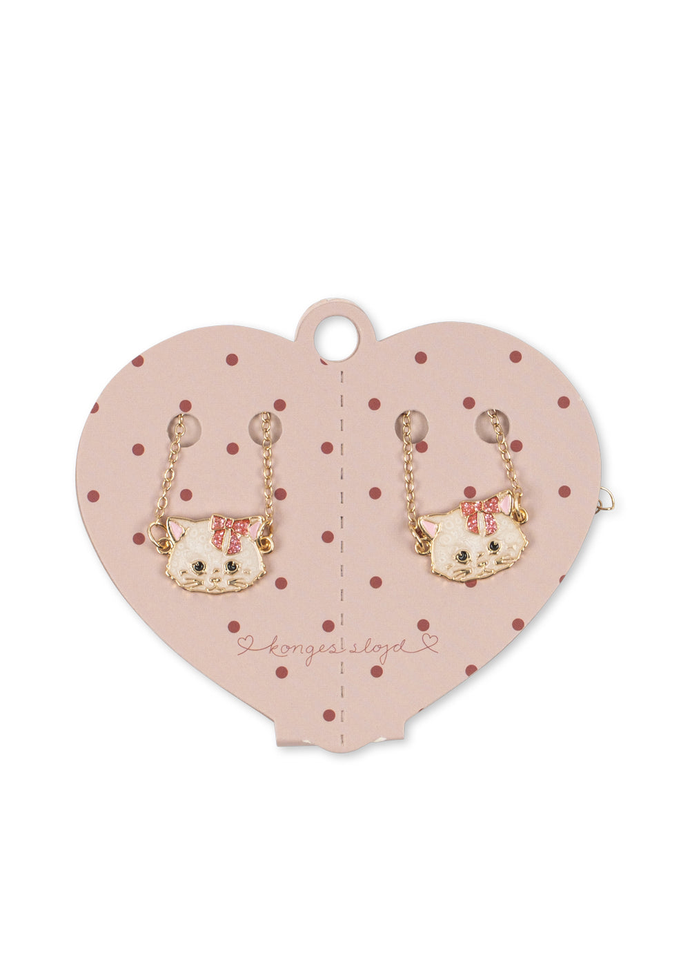 KONGES SLØJD Kitty Bestie Armbånd 2 stk Gull/Rosa