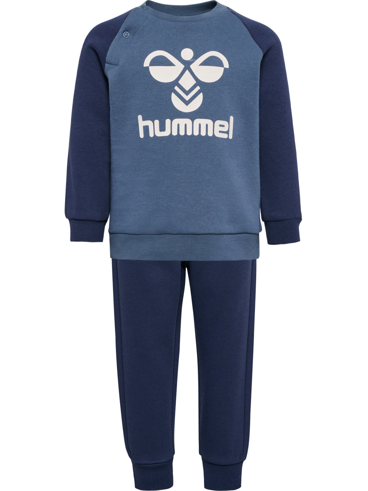 HUMMEL 0-4ÅR Humming crewsuit Blå