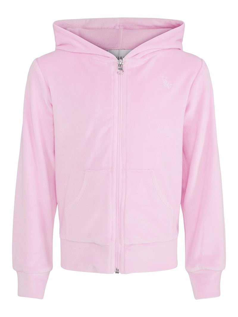 VILJE OG VE Hermine Velour Jacket Lys Rosa