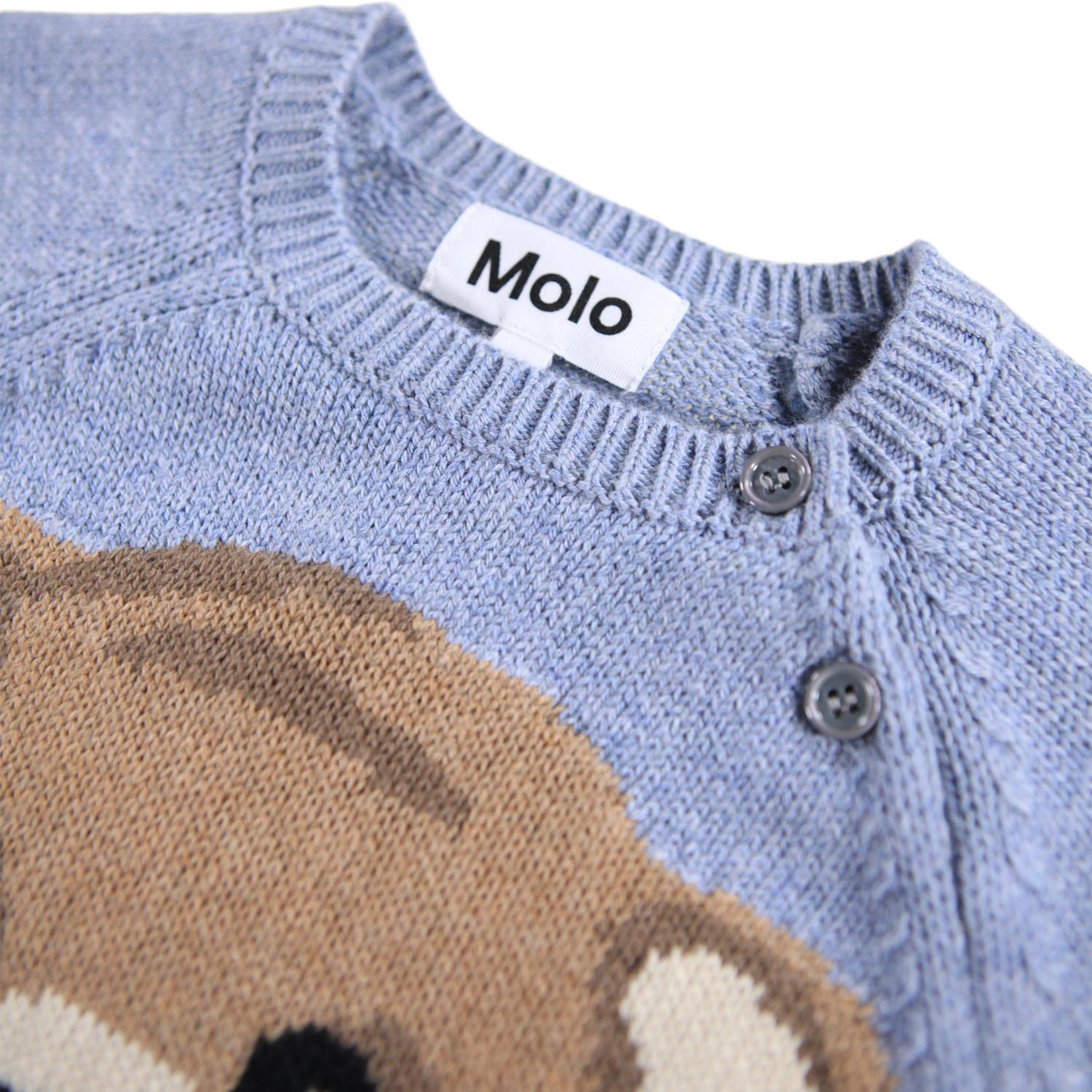 MOLO 0-4ÅR Bless Genser,Baby Mellomblå