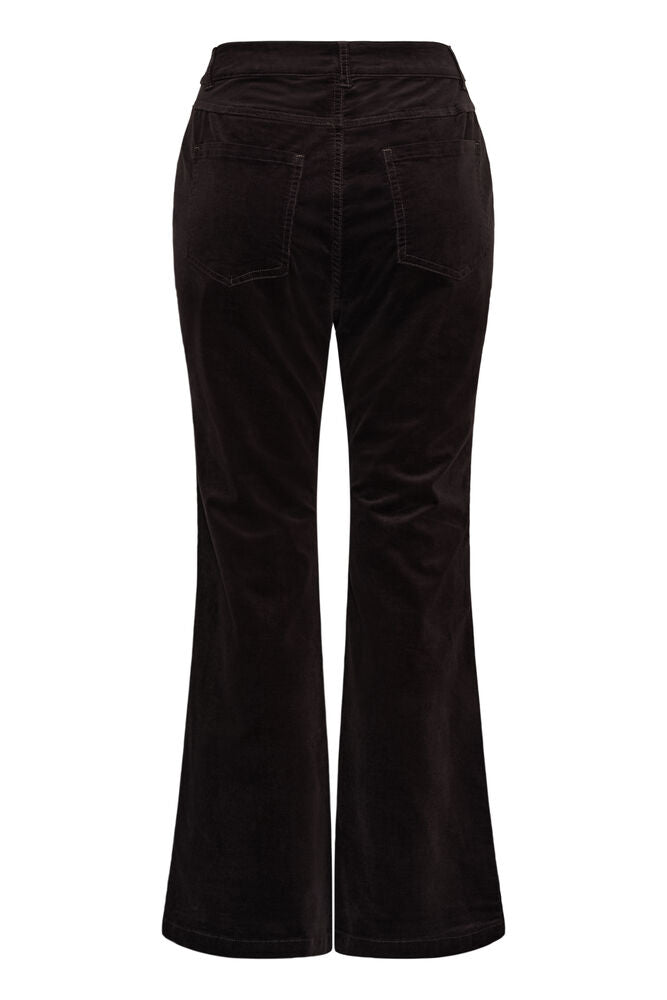 CULTURE Tulum Flare Pants Brown