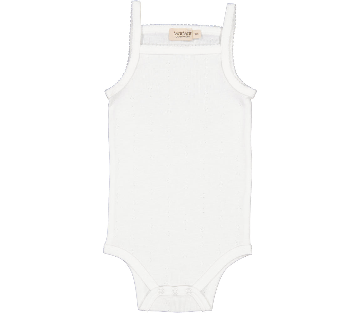 MARMAR COPENHAGEN Belli Pointelle Body,Newborn Krem