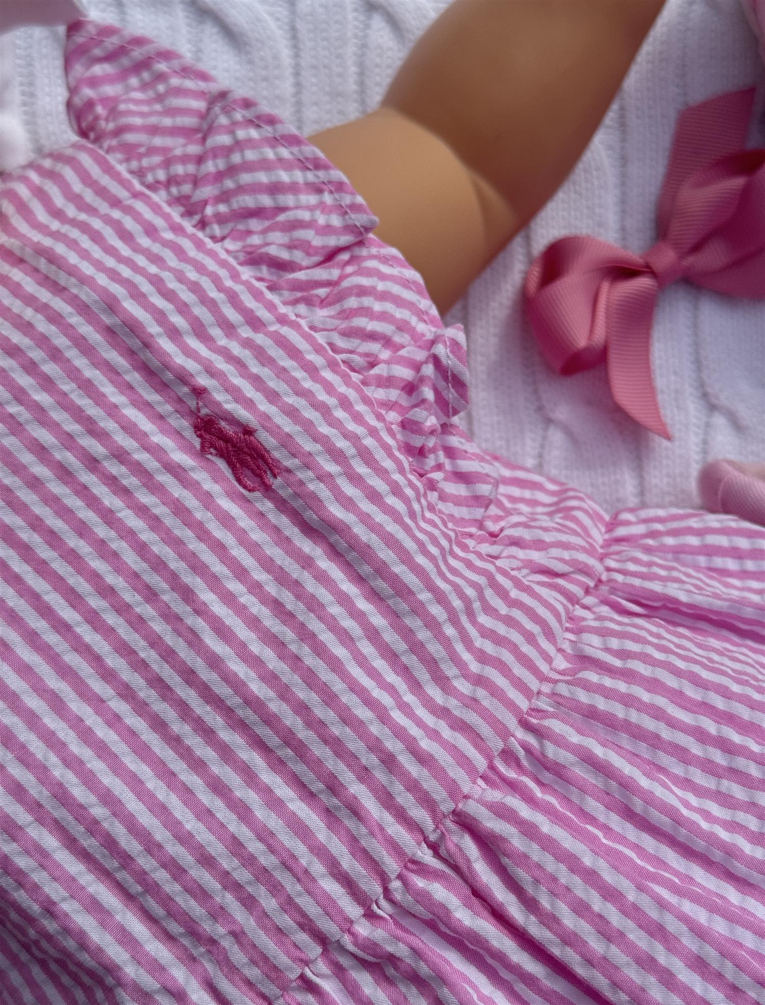 RALPH LAUREN Baby 0-24mnd. Romper Rosa
