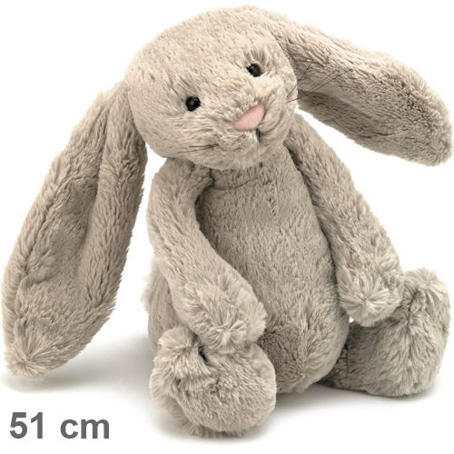 JELLYCAT Kanin Plysj 51cm Beige