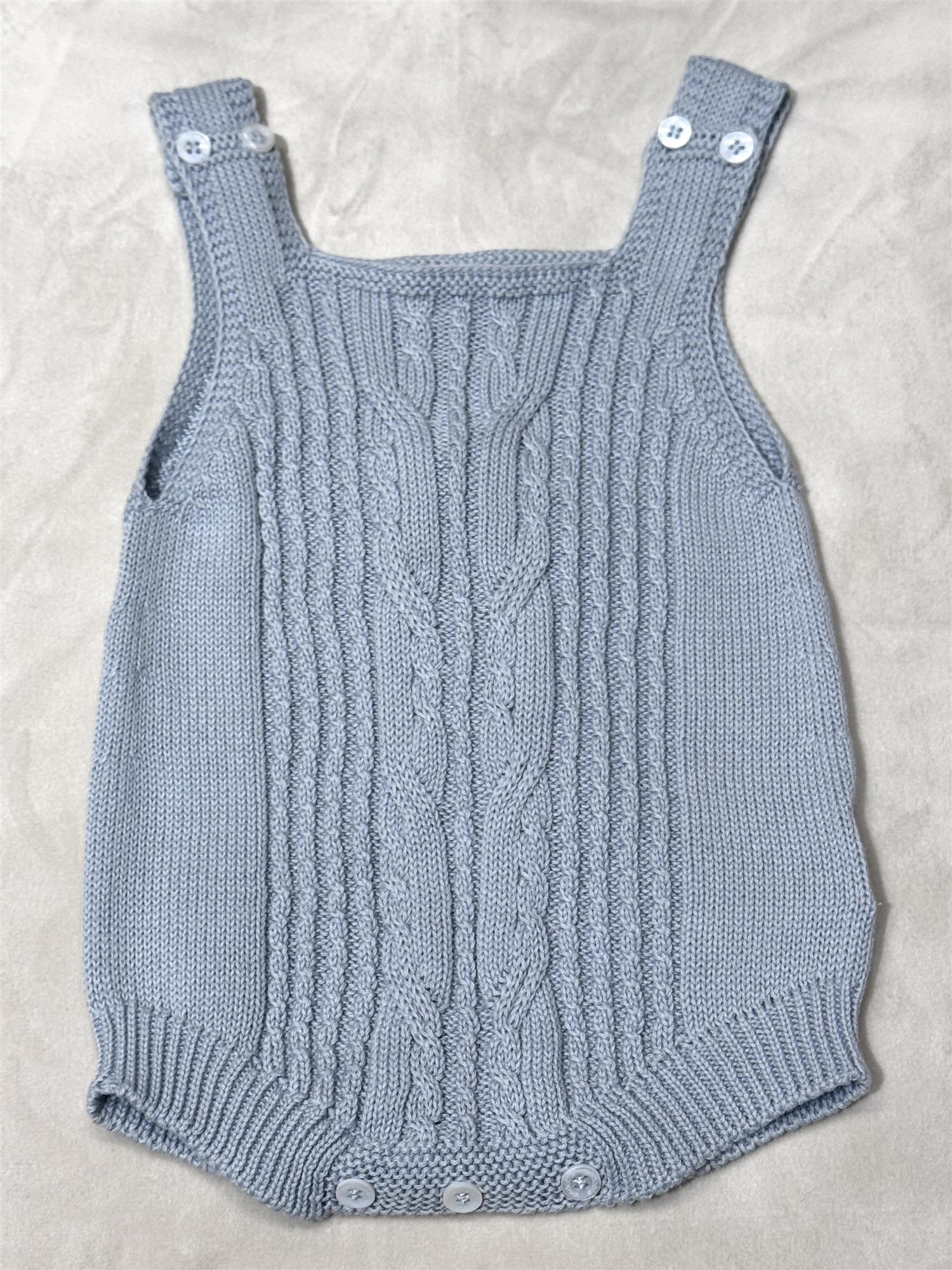 WEDOBLE Strikket Seleshorts Lyseblå - Farmor Ingvarda