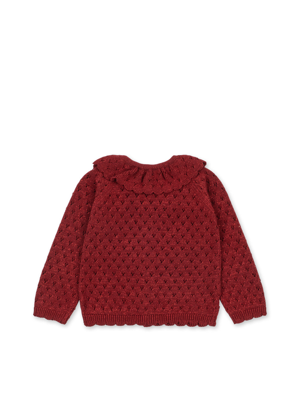 KONGES SLØJD Holiday Cardigan Rød