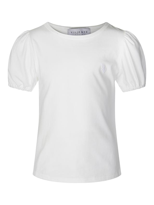 VILJE OG VE Mia Topp Off-White - Farmor Ingvarda