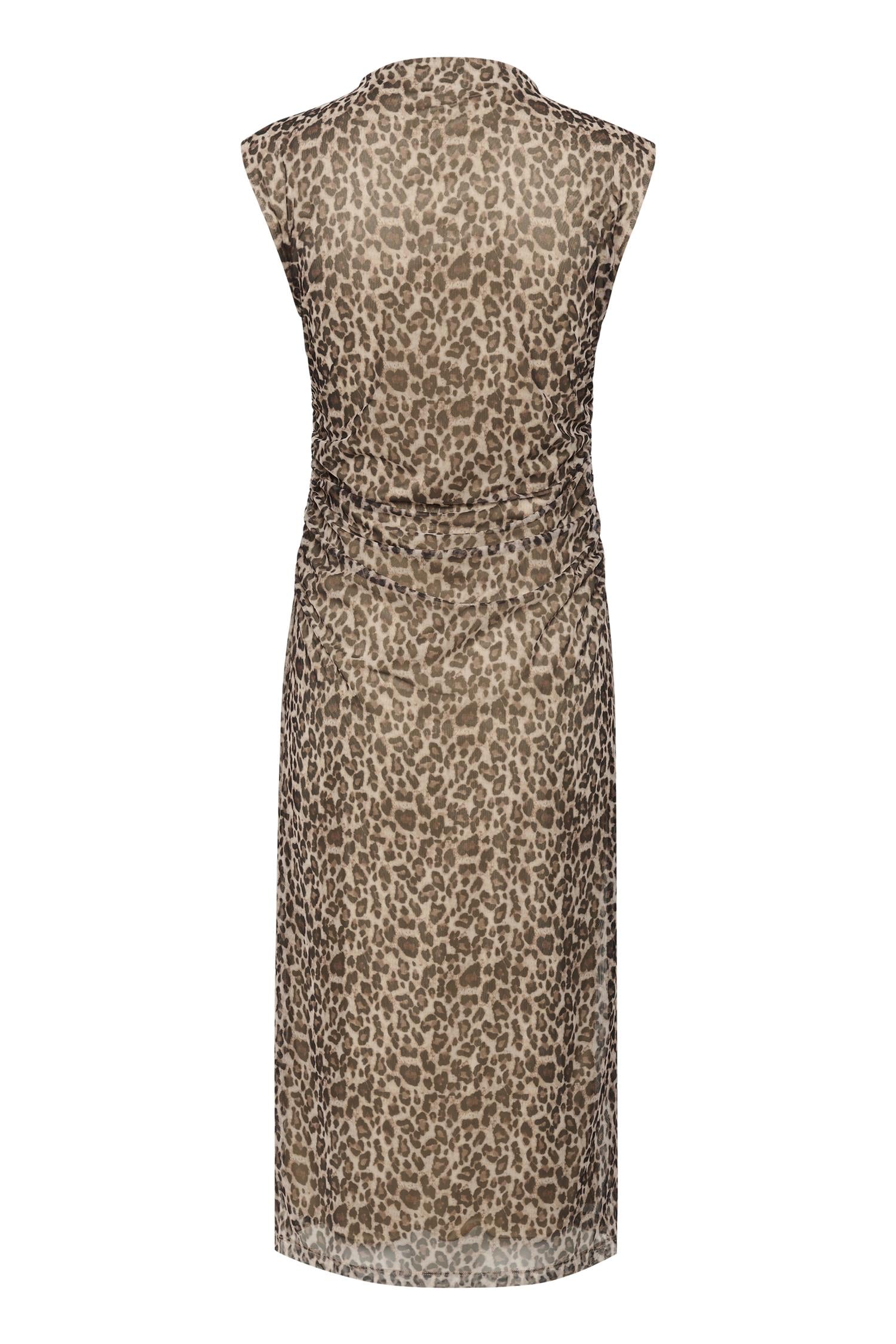 SAINT TROPEZ Loreen Dress Leopard