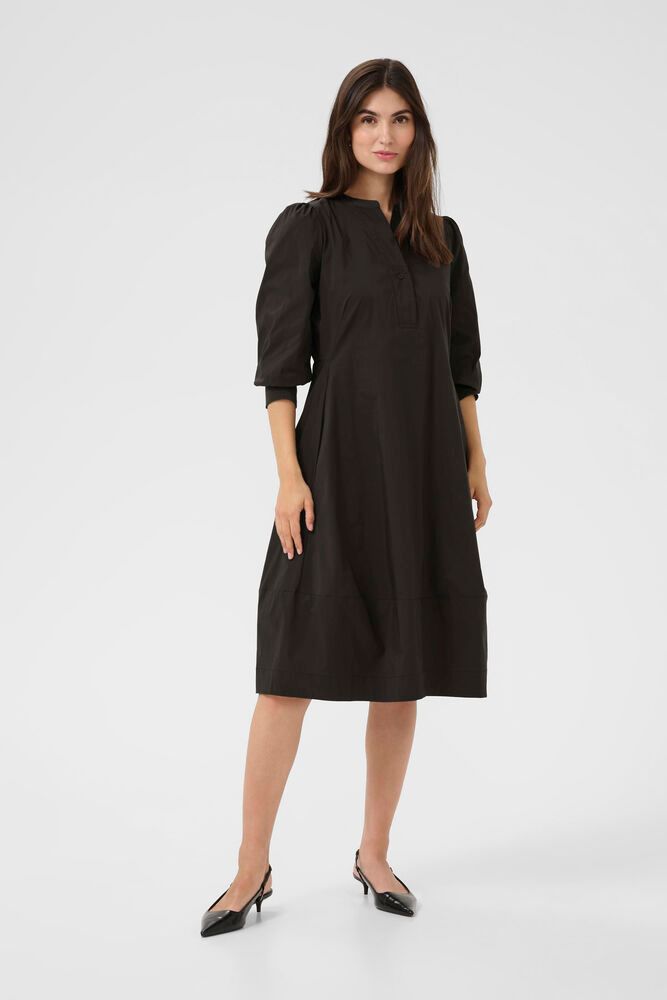 CULTURE Antoinett 3/4 sleeve Dress Demitasse