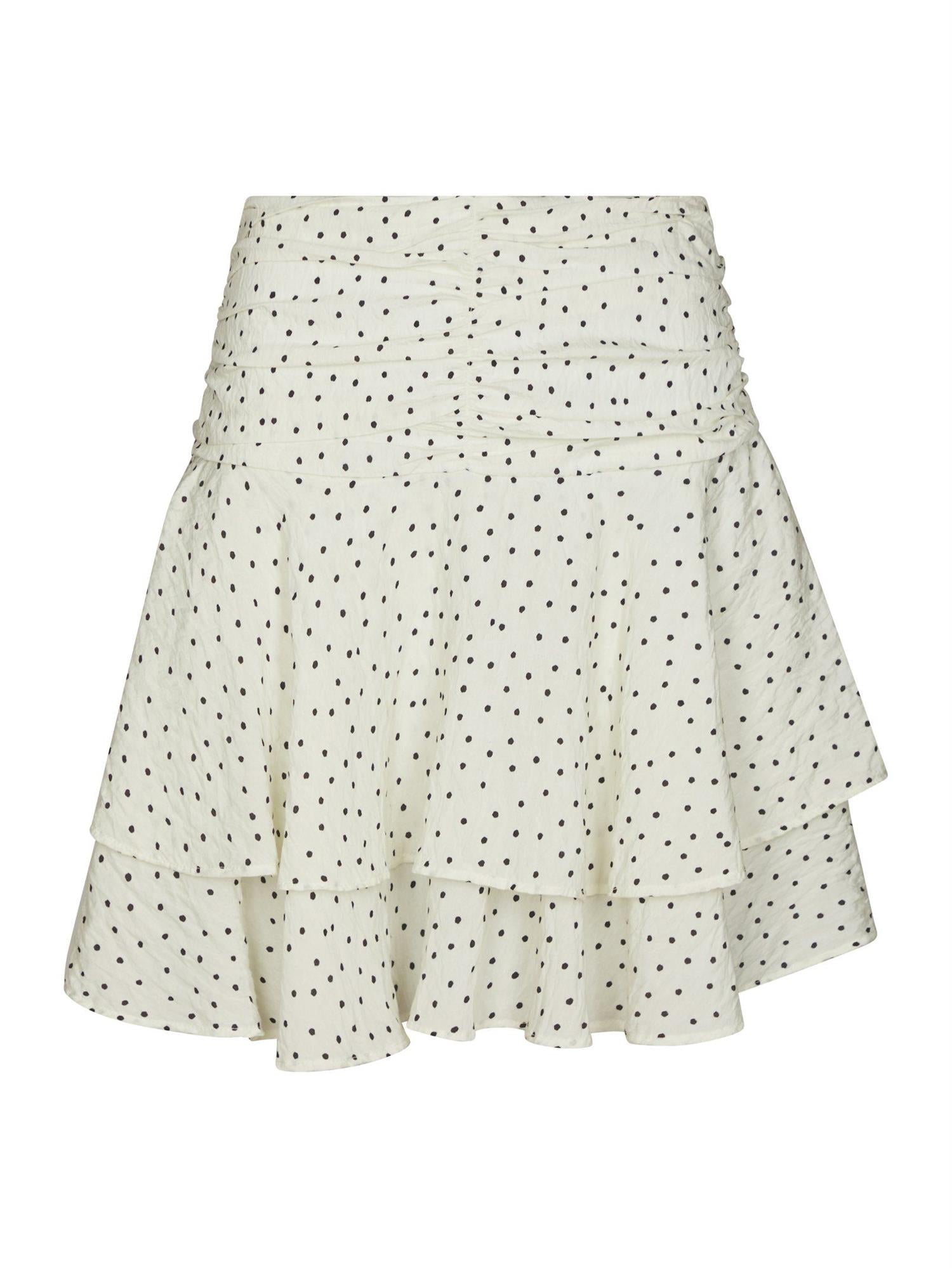 NEO NOIR Janie Mini Dot Skirt - Farmor Ingvarda