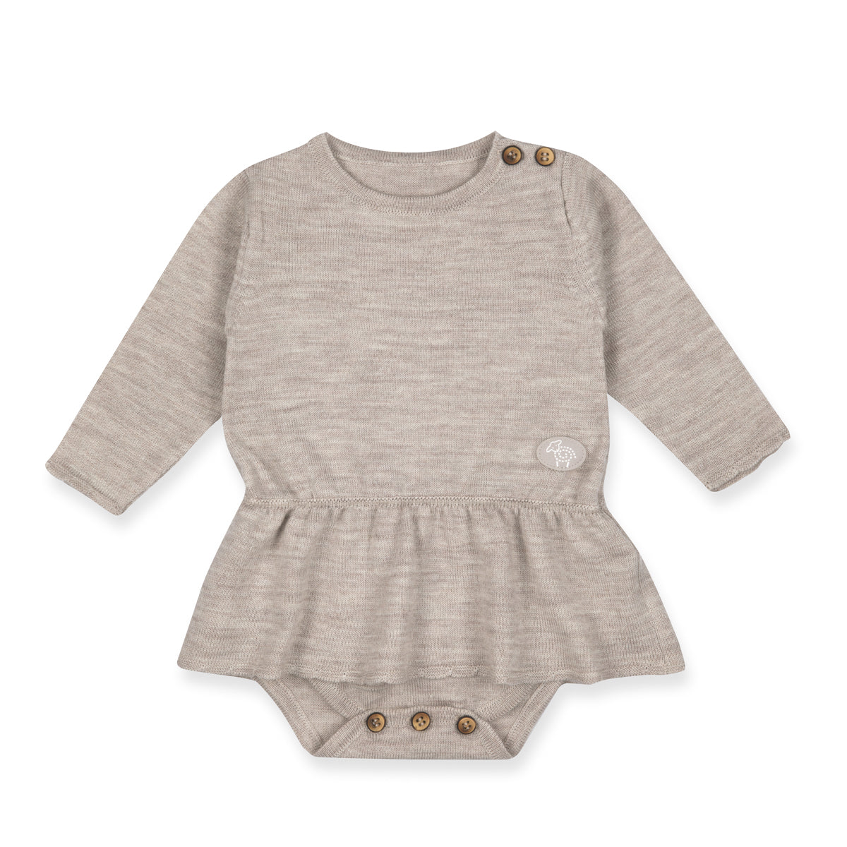 LILLELAM Romperkjole Baby Natur Lys Beige