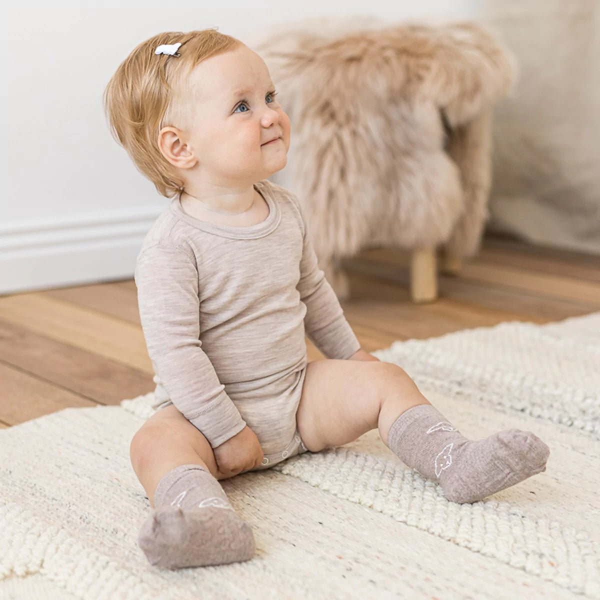 LILLELAM Ullbody Lys Beige