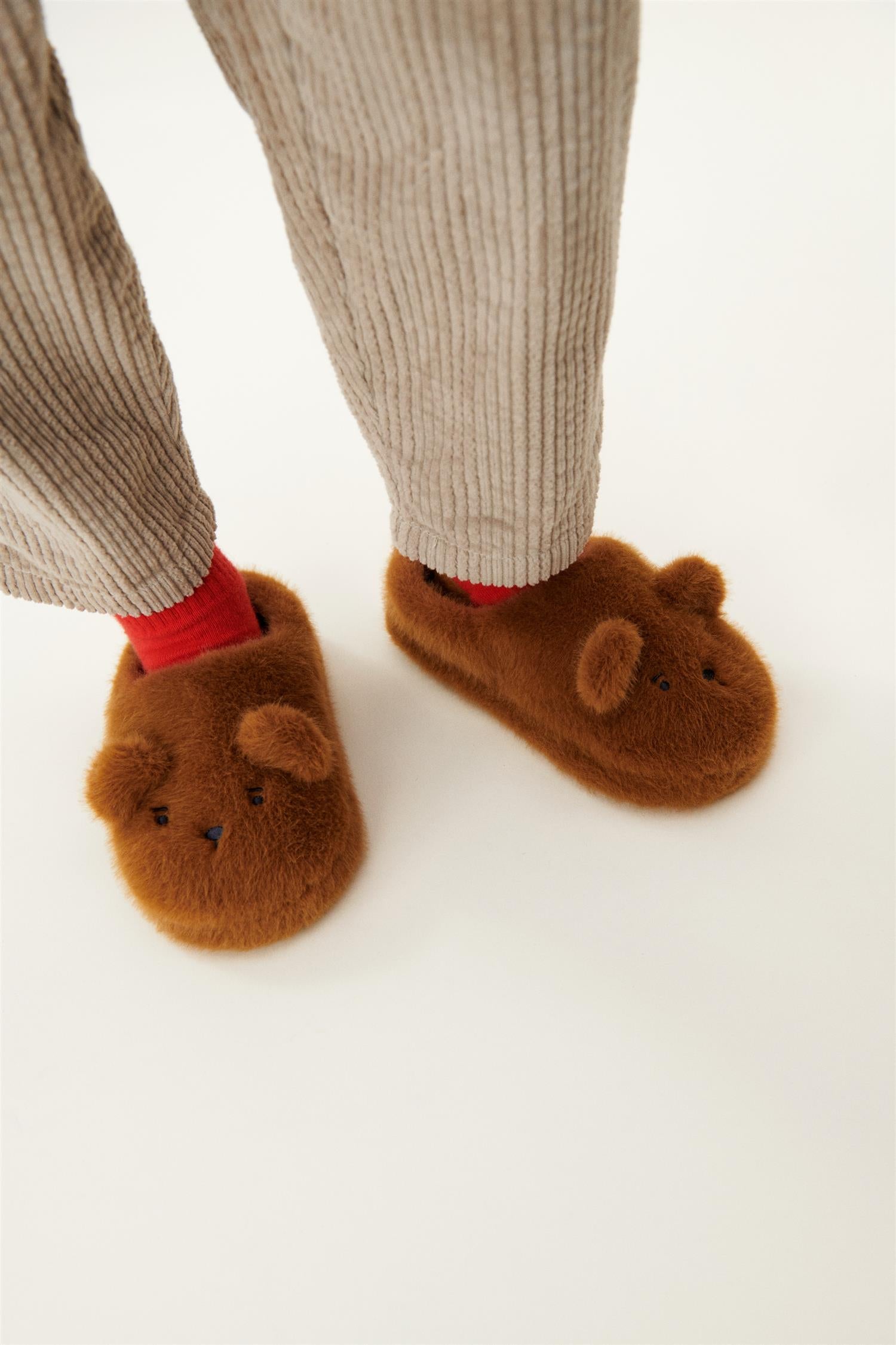 LIEWOOD Aviaja Bear Slippers Brun