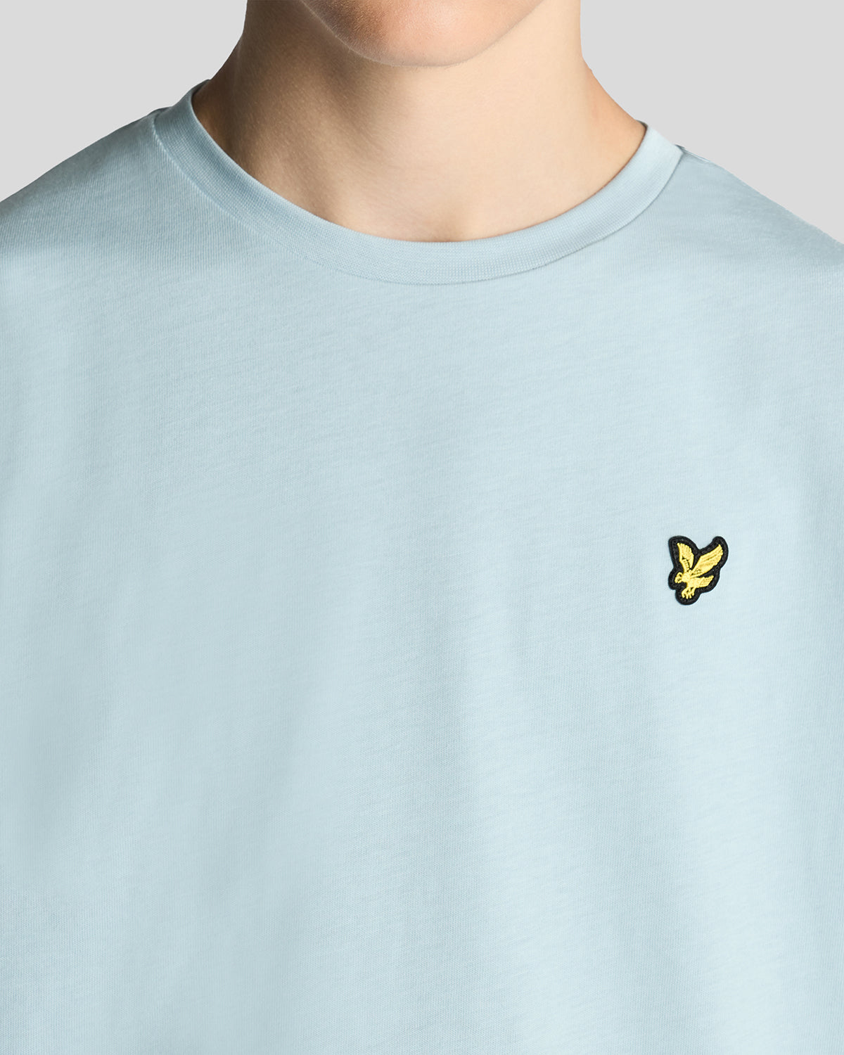 LYLE & SCOTT T-Skjorte Lyseblå - Farmor Ingvarda