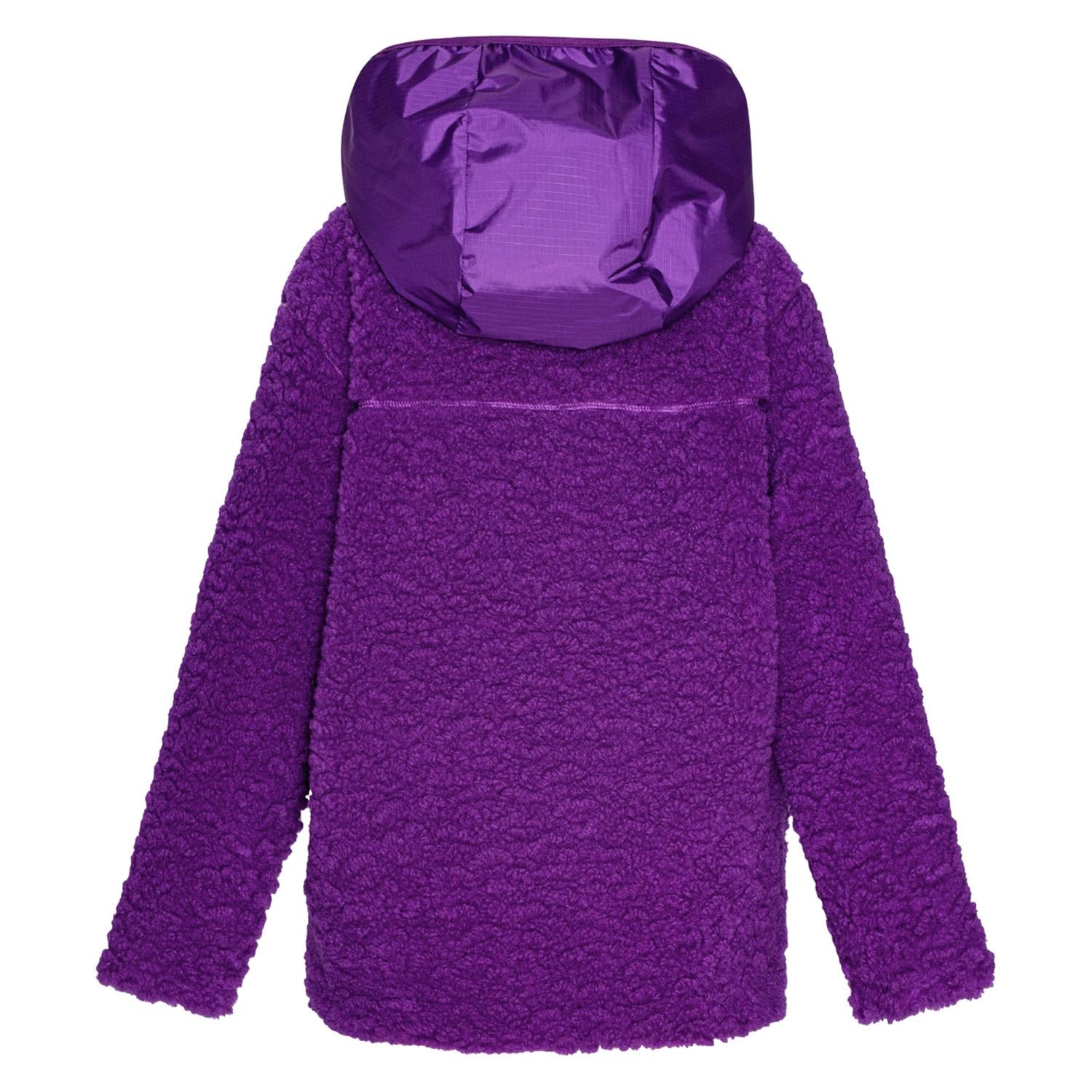 MOLO 4-12ÅR Uberto Fleece Jacket Mørkelilla