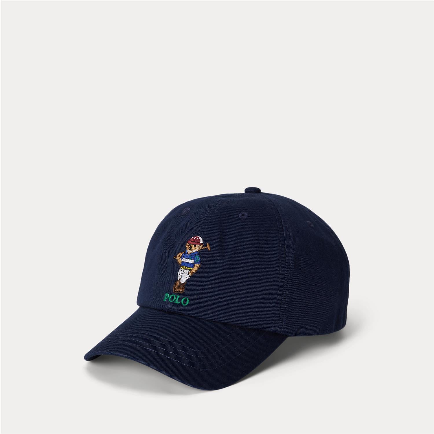 RALPH LAUREN 8-16År Polo Bear Caps Mørkeblå