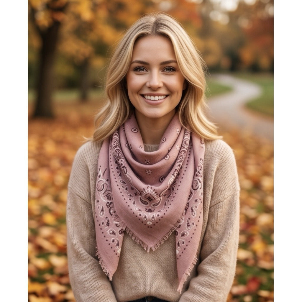 ENDLESS El Paso Scarf Dus Rosa