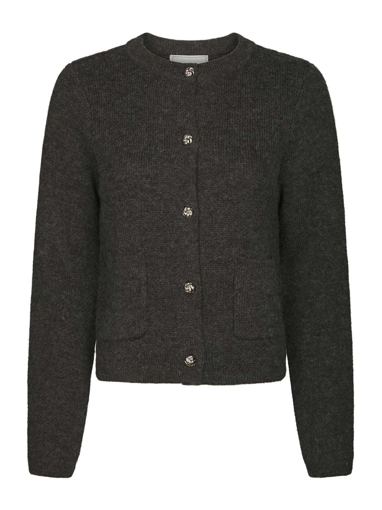 NEO NOIR Elbie Knit Cardigan