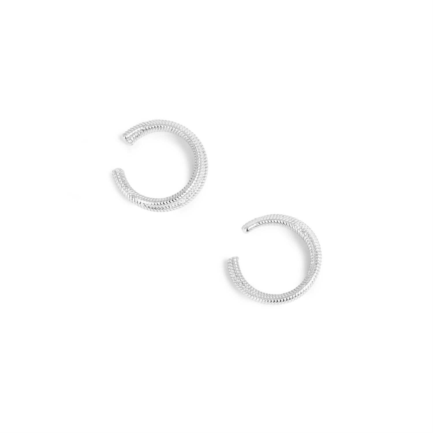 TONE DAMLI by A & C Save Me G, Ear cuffs, Silver