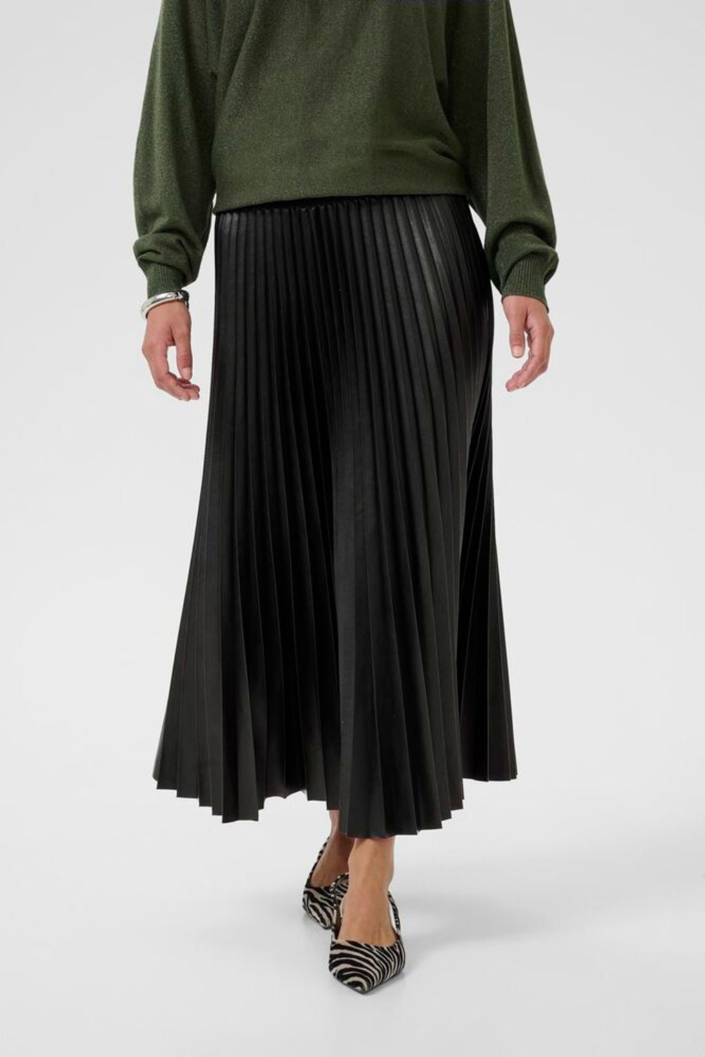CULTURE Teda Pleated Skirt