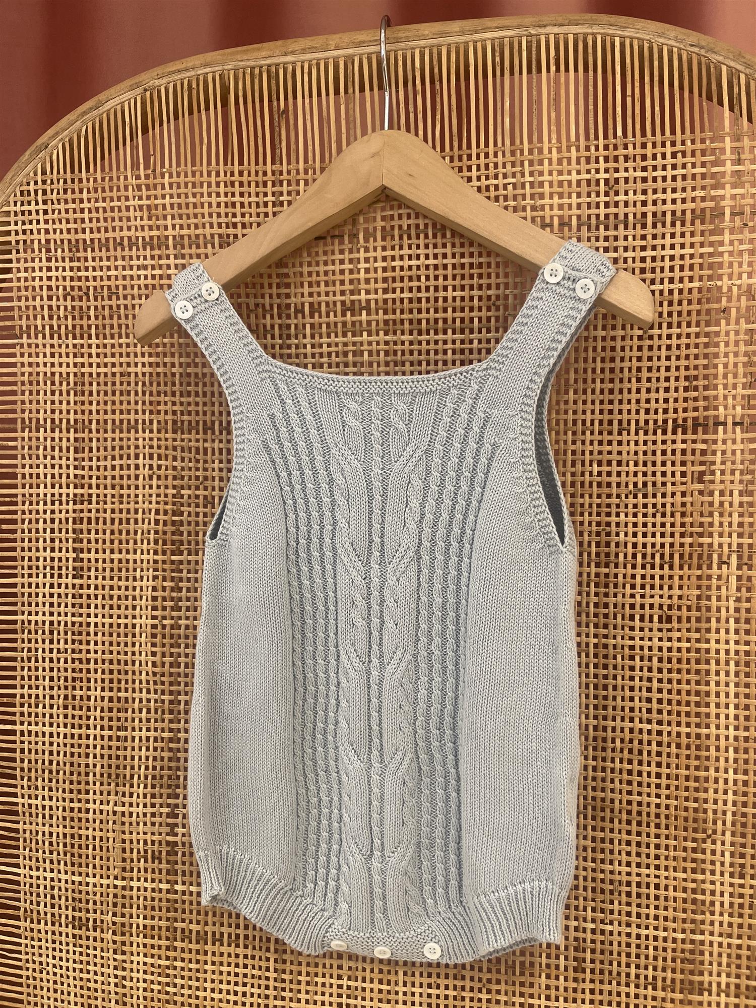 WEDOBLE Strikket Seleshorts Lyseblå - Farmor Ingvarda