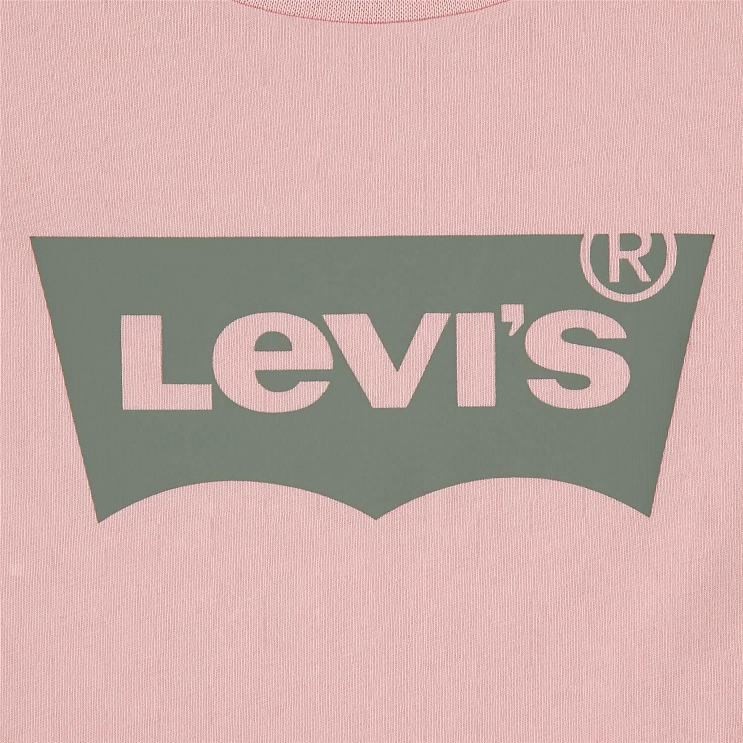 LEVIS 4-14ÅR T-skjorte m/stor logo Rosa