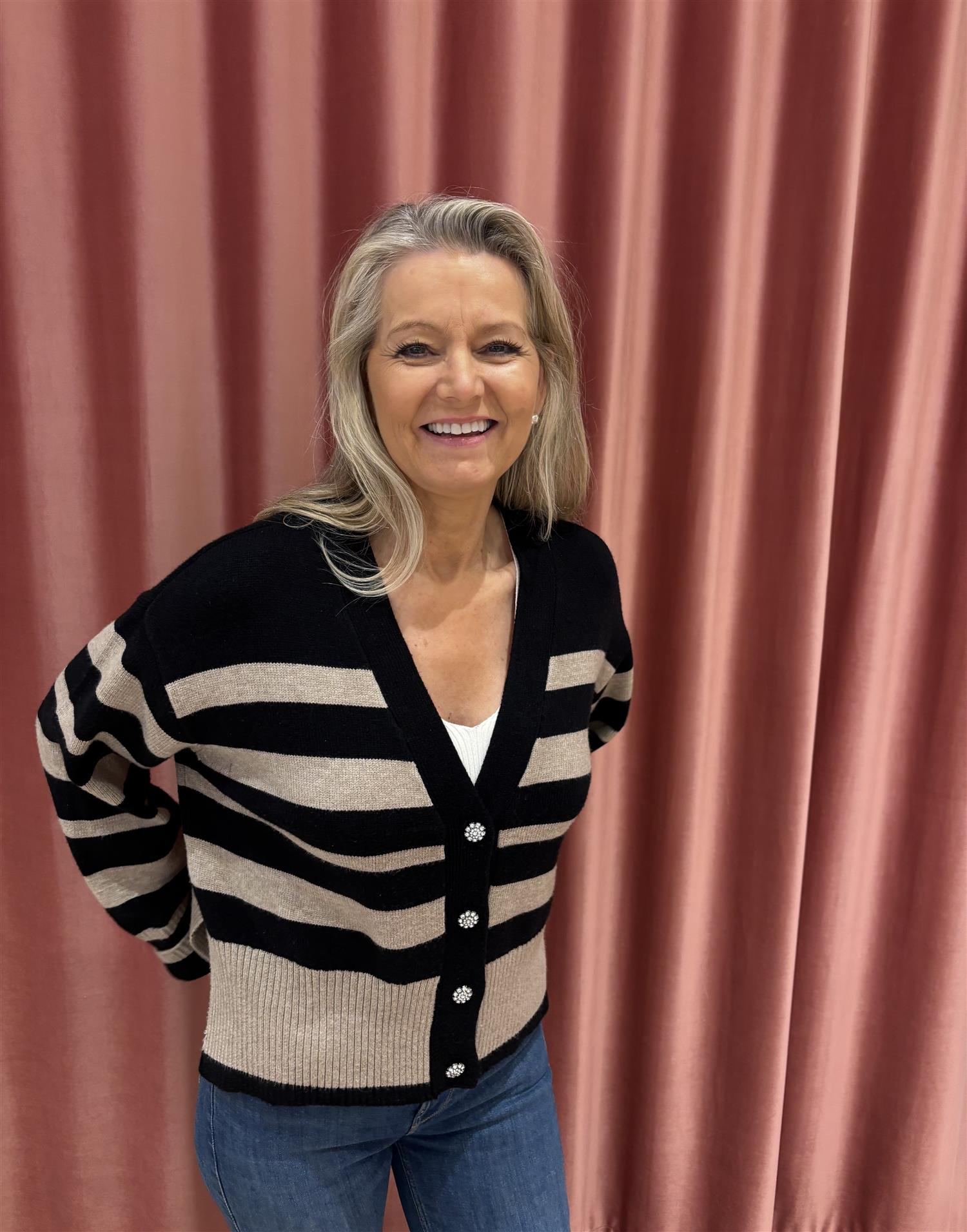 SAINT TROPEZ Inette Cardigan Leo