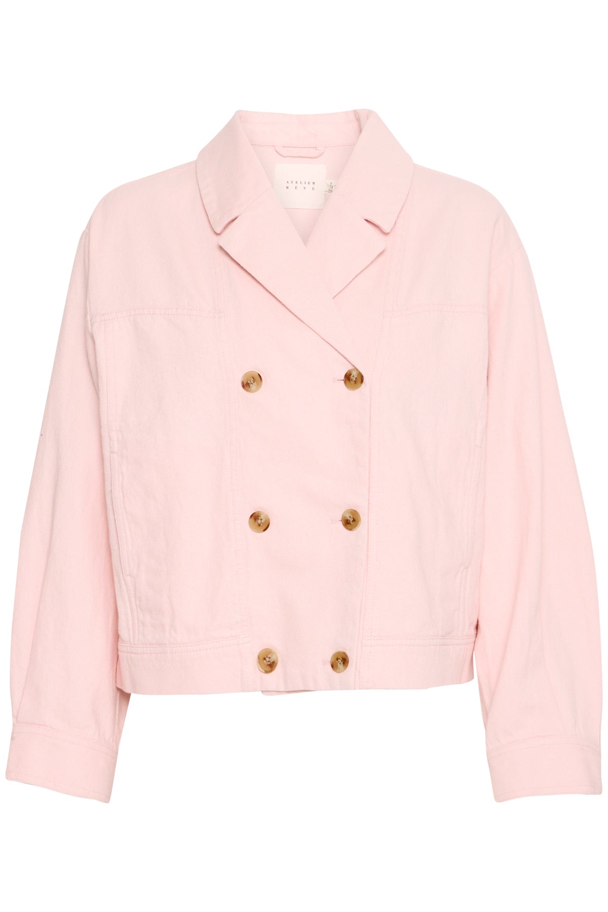 ATELIER RÊVE Irkunis Jacket Lys Rosa - Farmor Ingvarda