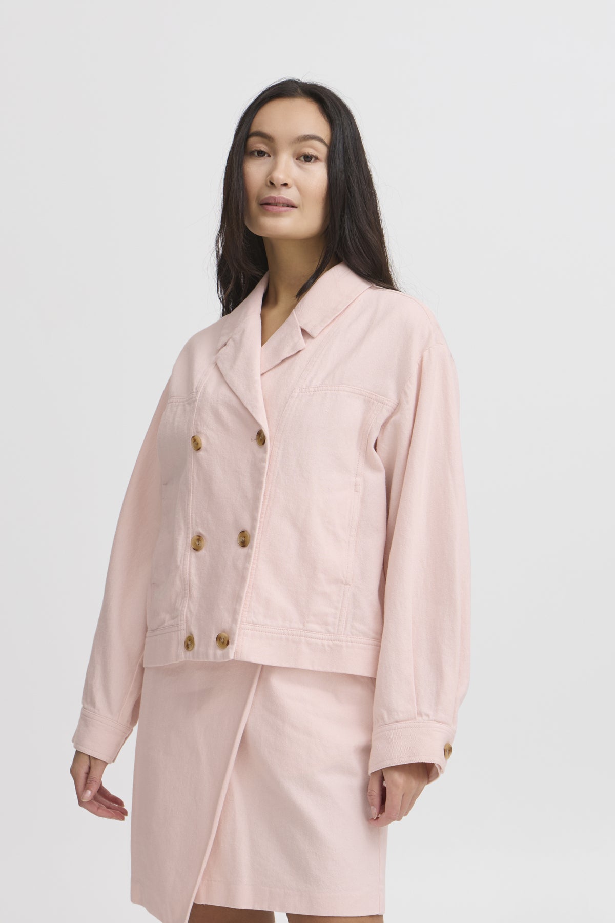 ATELIER RÊVE Irkunis Jacket Lys Rosa - Farmor Ingvarda