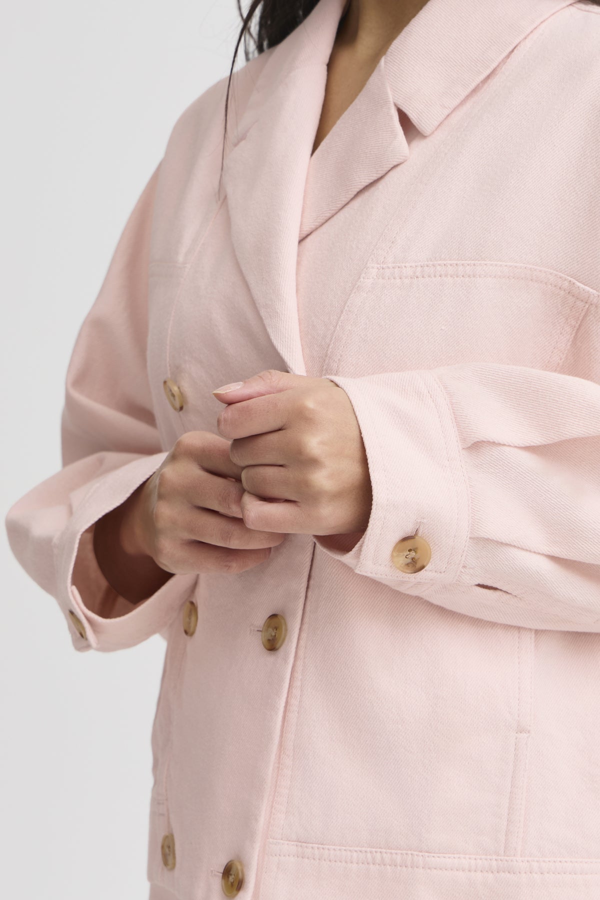 ATELIER RÊVE Irkunis Jacket Lys Rosa - Farmor Ingvarda