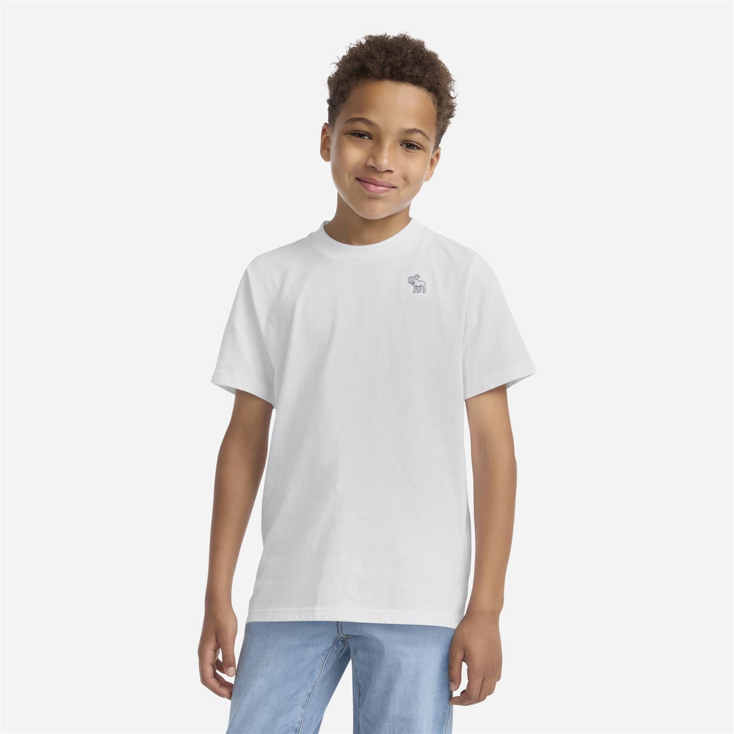 ABERCROMBIE & FITCH T-skjorte Hvit