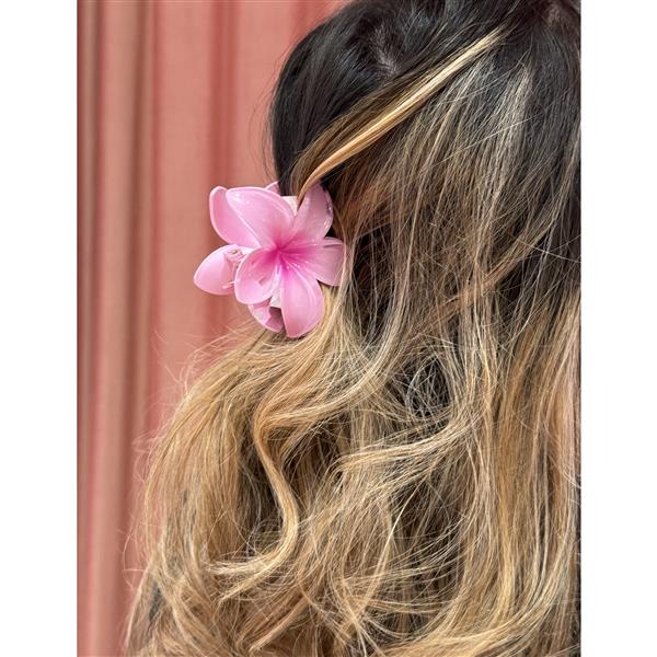 SUI AVA Plumeria hawaii big hair claw Rosa
