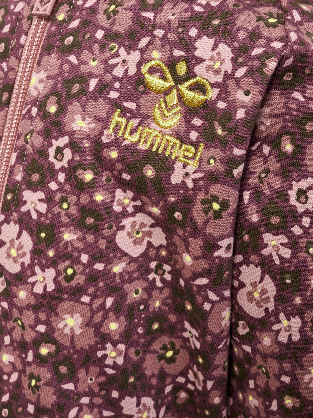 HUMMEL 0-4ÅR Luchia zip jacket Blomstret