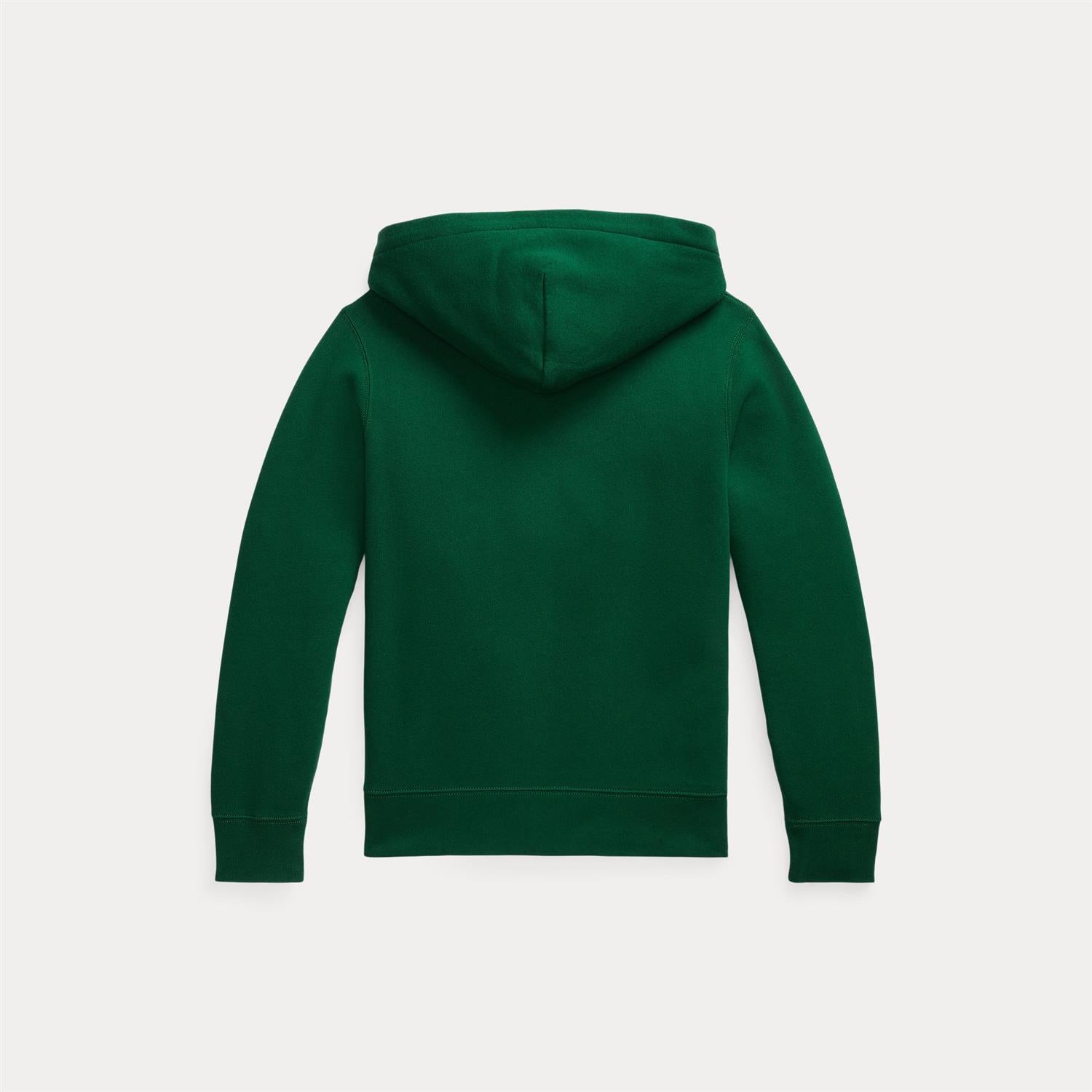 RALPH LAUREN 8-16År LS Polo Hood Tops,Teens Mørkegrønn