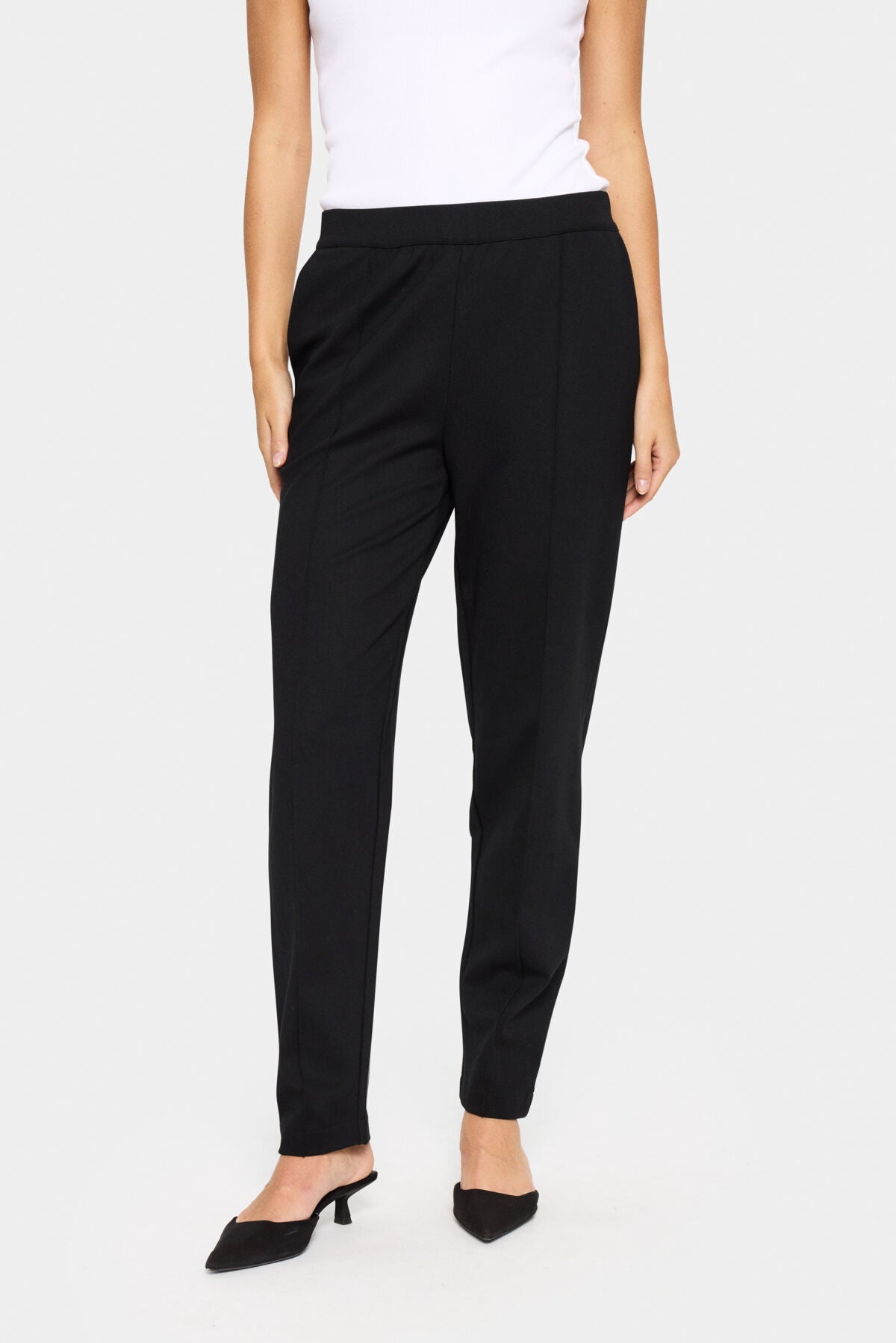 SAINT TROPEZ Genny Pants Black